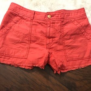 Free People Pink Shorts sz 6